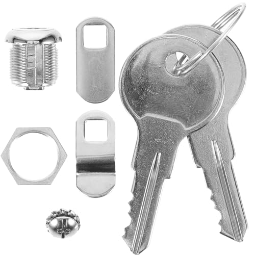 FOYTOKI Mailbox Lock and Cabinet Cam Lock with Keys 5/8