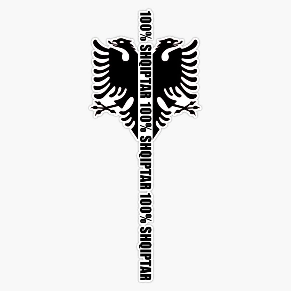 Made In Albania Badge Vector Sticker With Albanian National Flag Ink Stamp Isolated Gm1905410314 554495661