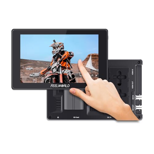 FEELWORLD SH7 7インチ超高輝度2200nitタッチ撮影3D LUTカメラモニター1920x1200ipsフルhdパネルSDI/HDMI相互転送対応F970外付け給電キッ Amazon | FEELWORLD SH7 7インチ超高輝度2200nitタッチ撮影3D LUT