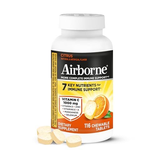 Airborne Vitamin C 1000mg (per Serving) - Citrus...