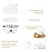 Steamer Egg Cooker/Boiler Electronic Egg Poacher Rapid Egg Maker Scrambled Eggs with 7 Egg Capacity Auto Shut off White