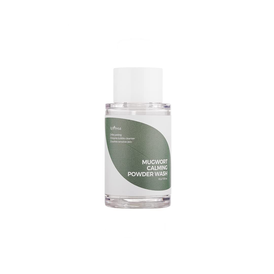 Amazon.com: ISNTREE Mugwort powder wash 15g | Mild peeling 