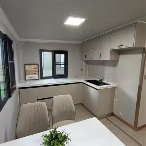 Luxury Prefab Tiny Home Container House for Sale Prefabricated Mobile with Kitchen and Bathroom 2-3 Bedrooms Modular House Villa Homes to Live in for Adult Portable Prefabricated House - Image 4