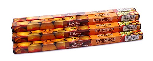 Luxflair Bâtonnets d'encens Pêche, 10 Packungen