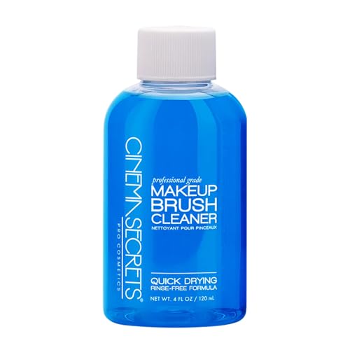 Cinema Secrets Original Blue Vanilla Makeup Brush Cleaner Solution - Professional Cleanser…
