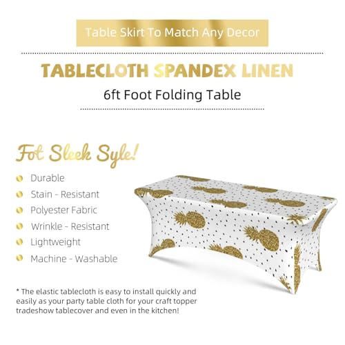 Nappe élasthanne pour table 1,8m afin de masquer les défauts du mobilier