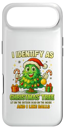 I Identify As A Christmas Tree Lit On The Outside Dead On X}zP[X iPhone Air p