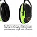 3M Peltor X Series X4A Black/Green Over Head Foam Protective Earmuffs - 27 dB NRR [PRICE is per EACH]