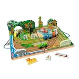 Melissa & Doug Disney Take-Along Safari Adventure - Juego de madera con pistas integradas, juguete de madera para niños y niñas de 3 años en adelante - Certificado FSC