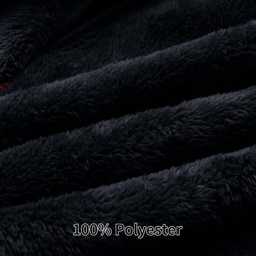 Image of Mud Kingdom Boys Girls Polar Fleece Jacket with Hood Winter Thick Warm Outerwear Funny Cartoon