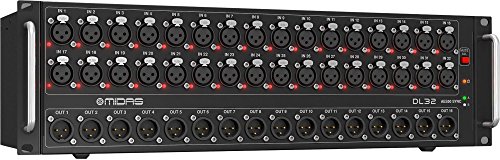 Midas 32 Input, 16 Output Stage Box With 32 Midas Microphone Preamplifiers, Ultranet And Adat Interfaces (Dl32), Speaker #TOP2