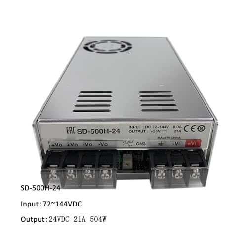 Convertisseur DC-DC 500W SD-500H-24 alimentation à découpage robuste de type fermé