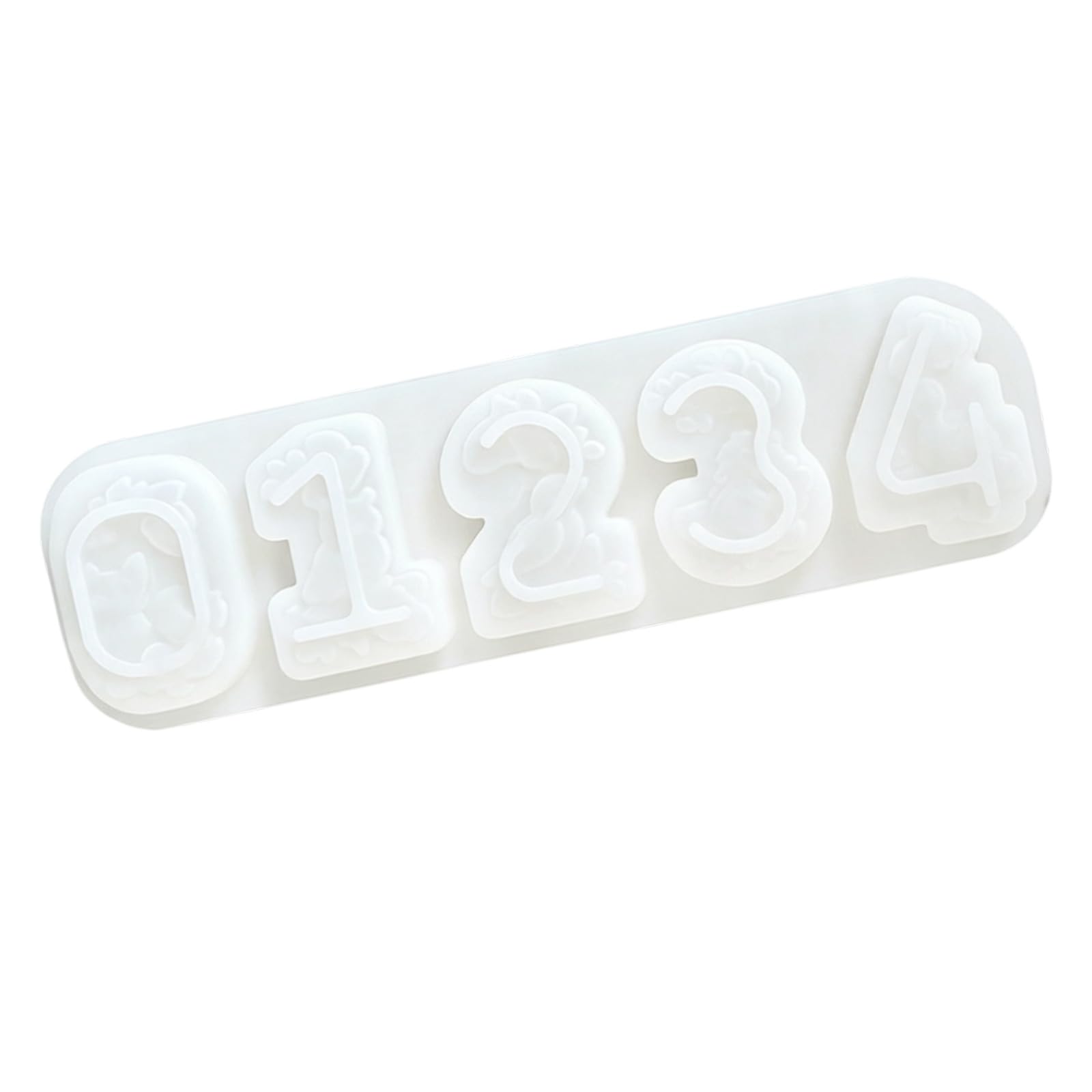 Bbajszx Themed Number Silicone for Crafting and Art Party
