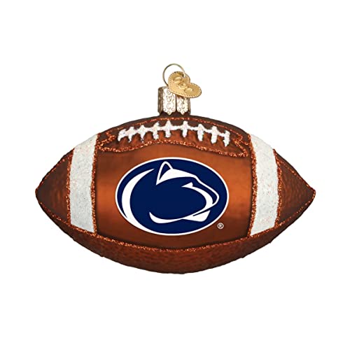 NCAA Penn State Nittany Lions 4'' Glass Football Ornament