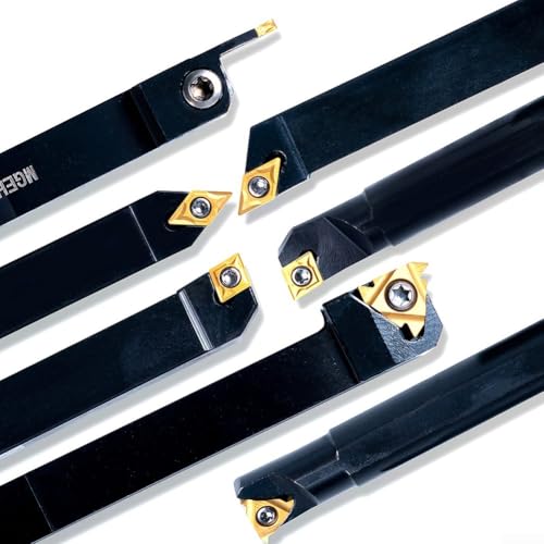 Set de 21 piezas de herramientas para torno de carburo miniatura 7