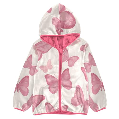 GuoChe Butterflie Baby Fleece Jacket