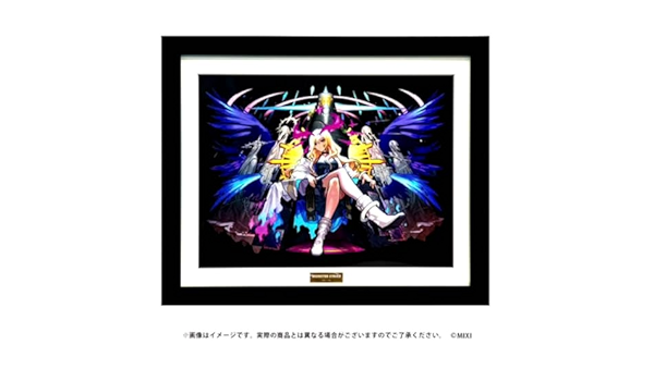 モンスターストライク  高精細複製イラスト ルシファー DD ちはや ヤクモ モンスターストライク 高精細複製イラスト ルシファー DD ちはや