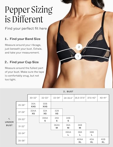 Pepper Underwire Bra | Signature All You Bra Underwire Bras for Women with Soft Fabric, Relaxed Fit, Ultra Comfy Bra3