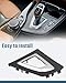 Gear Shift Frame Cover Replace 51169234131 Fit for BMW 3 Series F30 F31 F34 F35 2013-2019 Fit for 4 Series F32 F33 F36 2013-2020, Control Panel Trim Black