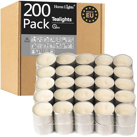 HomeLights Bougies Chauffe-Plat 200 Cover