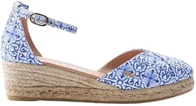 VISCATA Formiga Canvas Espadrille Sandal Wedges, Comfort and Style for Every Occasion, Size 5-12