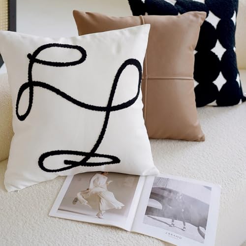 Housses de coussin bohème 45x45 cm esthétiques et géométriques de luxe