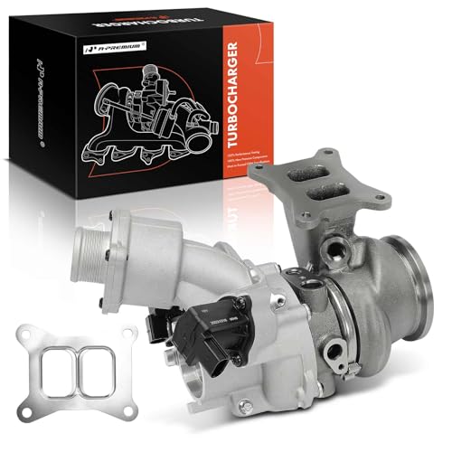 A-Premium RHF5 Complete Turbocharger Turbo Kit with Gasket Compatible with Volkswagen and Audi Models - A3 Quattro 2015-2020, Q3 2019-2022, TT Quattro 2016-2022, Atlas, Atlas Cross Sport, GTI, 2.0L