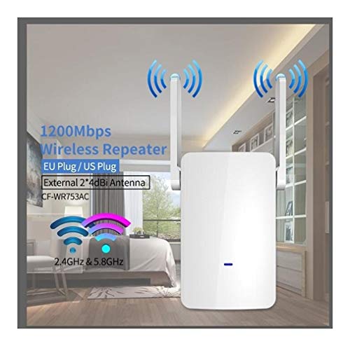 DCC 1200Mbps de Doble Banda de 2,4 GHz + 5 Amplificador Wireless Router WiFi de Alta Potencia repetidor Extensor de Largo Alcance WLAN