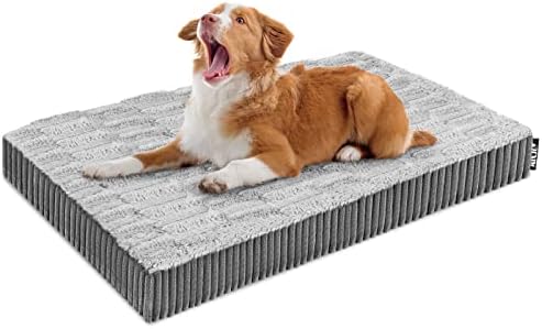 MIXJOY Dog Bed for Large Medium Small Dogs, Memory Foam Orthopedic Pet Sofa Bed, Joint Relief Soft Crate Bed Mattress, Anti-Slip Bottom, Waterproof Design for Removable Washable Cover (29”) MIXJOY Dog Bed for Large Medium Small Dogs, Memory Foam Orthopedic Pet Sofa Bed, Joint Relief Soft Crate Bed Mattress, Anti-Slip Bottom, Waterproof Design for Removable Washable Cover (29”)