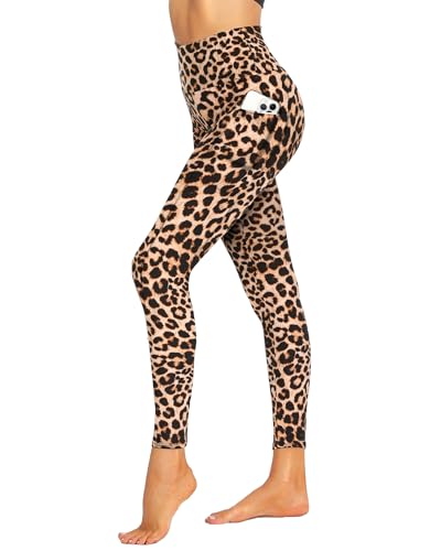 Image of ZOOSIXX High Waisted Leggings for Women Tummy Control Soft Workout Lounge Gym Pants