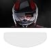 Duluck Film Anti-buée pour Casque de Moto, Universel, Autocollant de Disque de visière Transparente, Film Anti-buée étanche à l'insertion de Film Standard, Autocollant de Casque de visière pour Moto