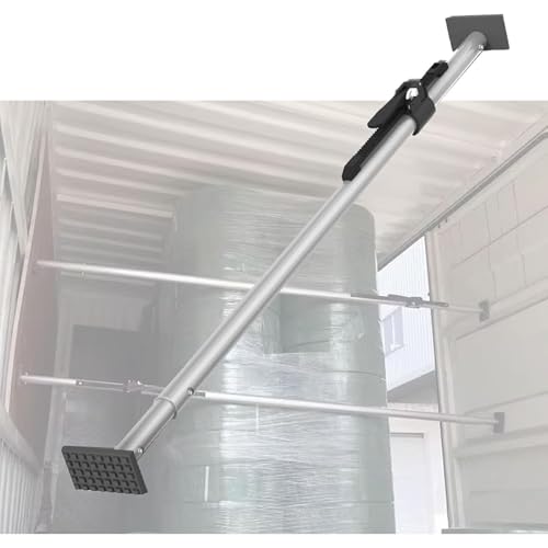 Barre de chargement à cliquet télescopique avec blocage robuste de charge