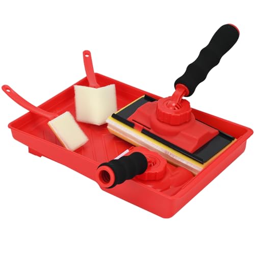 7-Inch Paint Edger Kit with Pivot Handle, 10-Piece Set