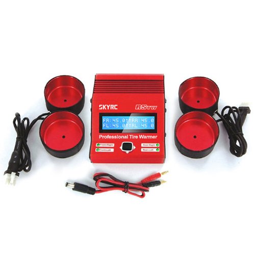 Preisvergleich Produktbild SKYRC Racing Star RSTW Computergesteuertes Reifenheiz-System inkl. Tire-Caps 65mm