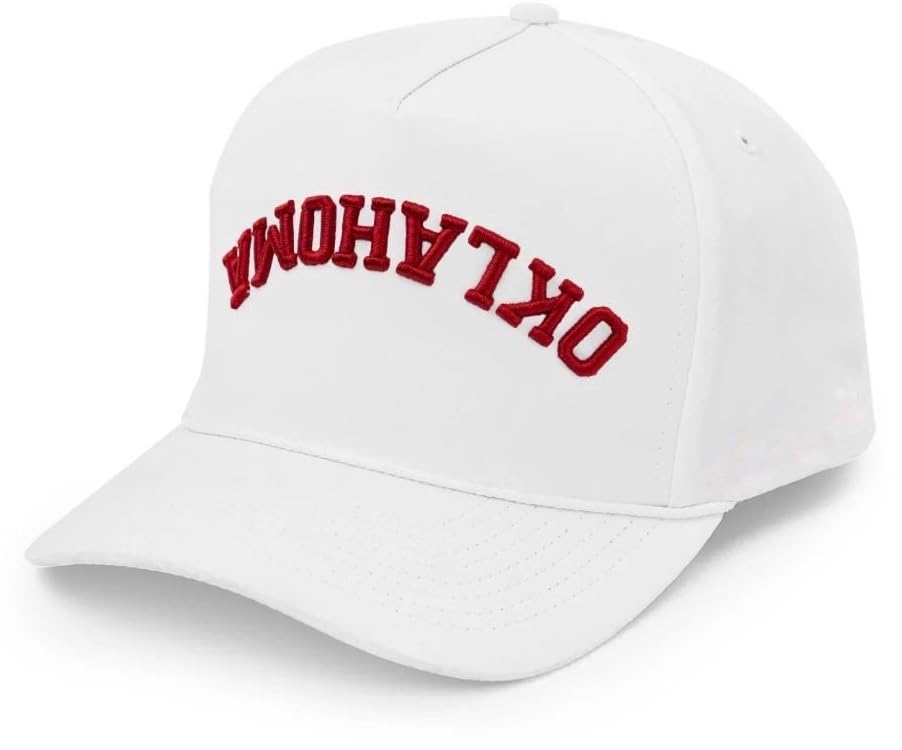 Oklahoma White MVP Classic Edition Gorra Snapback miniatura 1