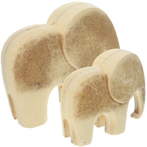Ornements éléphant bois à peindre pour résoudre le manque d'activités manuelles