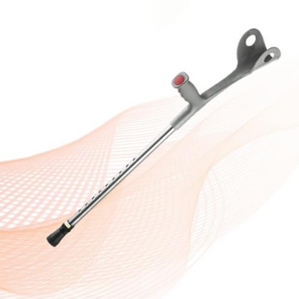 KADEUX Muletas De Antebrazo para Adultos, Muletas Telescópicas para Antebrazo Bastón De Viaje, Muletas De Aluminio para Hombres Mujeres, Muletas Ergonómicas Andador