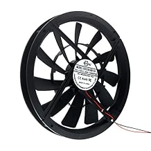 250 مم DC 12V Cooling Fan، 1200 RPM 40DBA molex 4D 25X3 CM ، لـ Computer Case Server Quiet Cooler