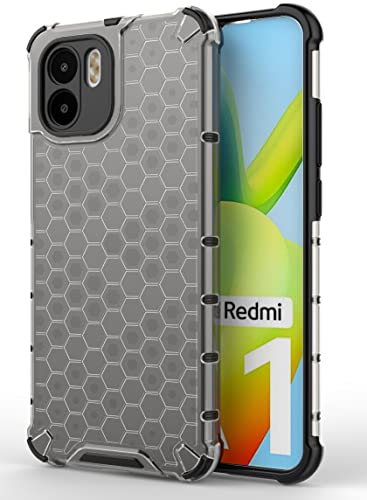 Image of Glasgow Back Case Cover Designed for [ Mi Redmi A1 2022 ] - Black