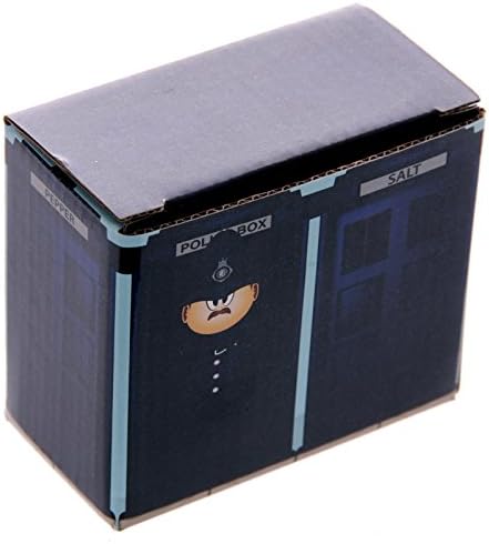 Puckator Police Box Ceramic Salt and Pepper Pot