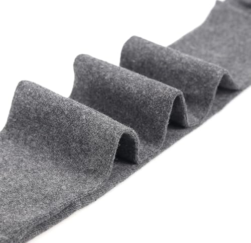 Image of Bestjybt Women Thigh High Socks Cotton Warm Long Over Knee High Stockings | Knee High Socks, Stay Up, Non-slip, Comfortable, Soft, Thick, Leg Warmers, Smooth Look, Well Made, Costume