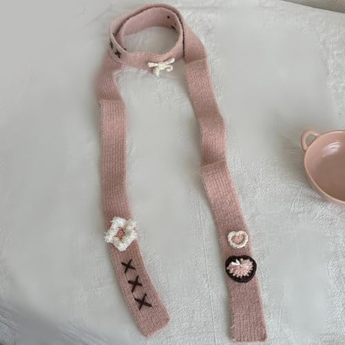 Long Scarf, Knit Scarf for Women, Long Skinny Belt Necktie Neck Scarf, Girls Photo Props, Long Neckerchief, Skinny Scarf Necktie3