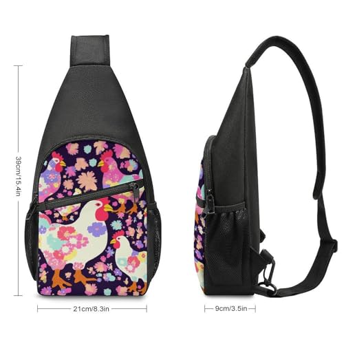 Sling Bag pequeña para mujer y hombre bolsa cruzada miniatura 2