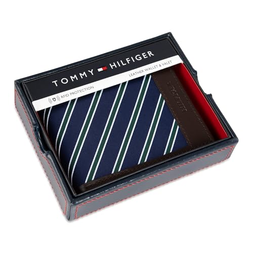 Image of Tommy Hilfiger Men's Tie Fabric Passcase Wallet