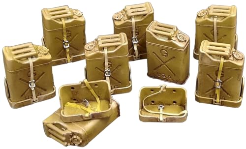 Parti incise incluse PLMDP3038 Plus Model 1/35 American Jelly Can Holder Set di 8 Kit Resina