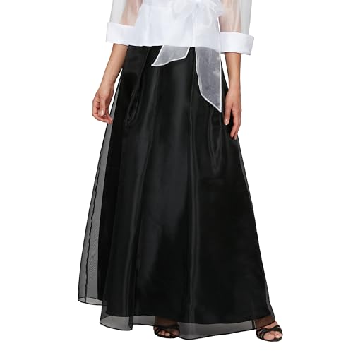 Image of Alex Evenings Women's Full Length Formal Maxi Skirt, Perfect for Special Evening to Party Guest (Petite and Regular Sizes)