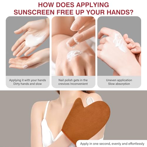 Yunmeng Beef Tallow Sunscreen with Zinc Oxide for Body Facial, Non-Toxic Natural Mineral Sunscreen Reef Safe Sunblock SPF 50,Clean Non-Greasy (For Sport or Daily Use), 3.5 OZ, Applicator Mitt