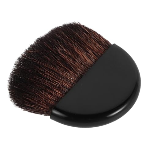 WESIEVYA Brocha de Maquillaje Pequeña y Portátil para Rubor y Polvos Pincel Multifuncional de Nylon para Contorno para Retoques y Viajes