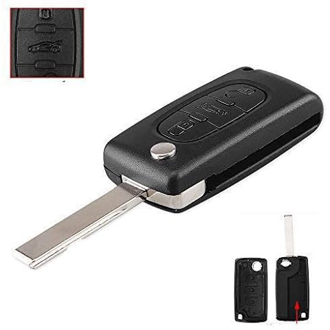 Funda de llave remota para Peugeot y Citroën Cover
