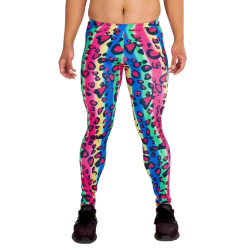 Kapow Meggings The Original Men's Leggings (Party Leopard, Medium) #TOP29
